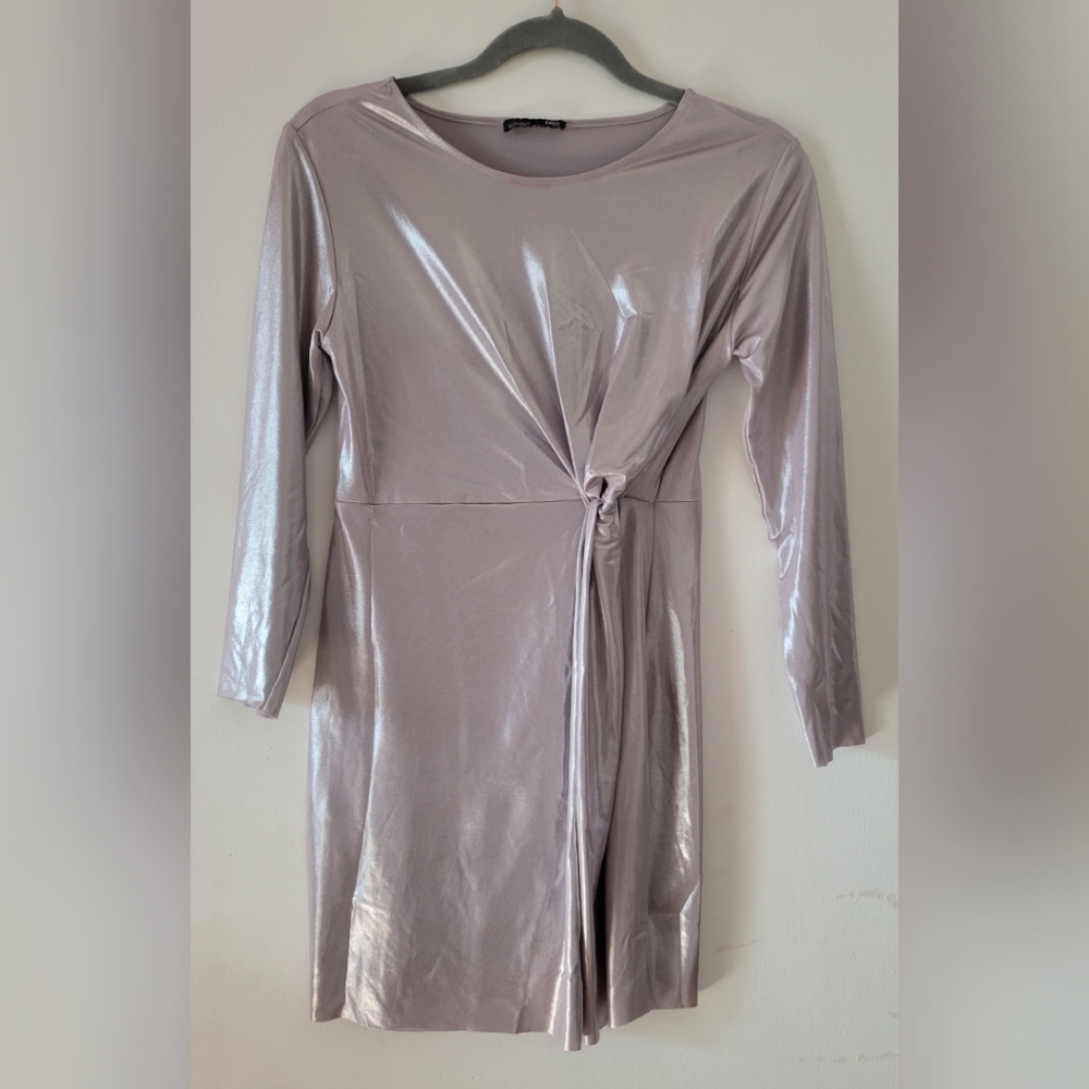 Metallic dress